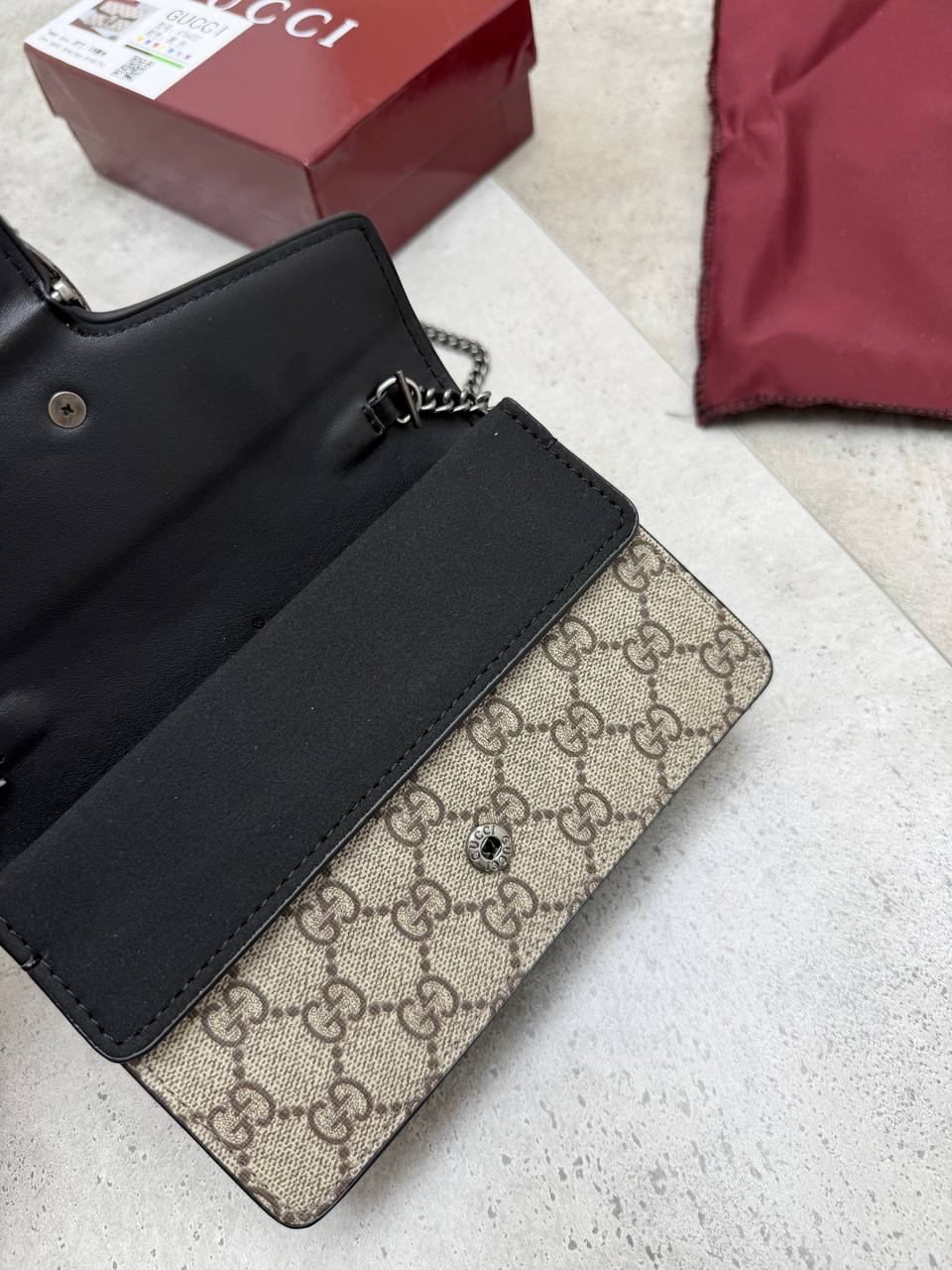 WOMENS GUCC BAG COME  WITH BOX ETC am0807