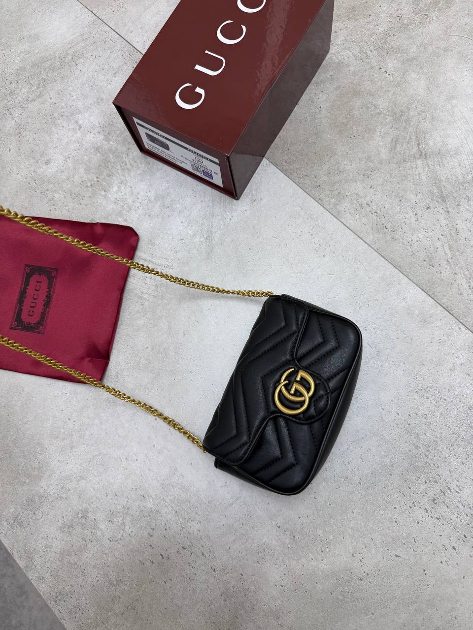 WOMENS GUCC BAG COME  WITH BOX ETC am0807