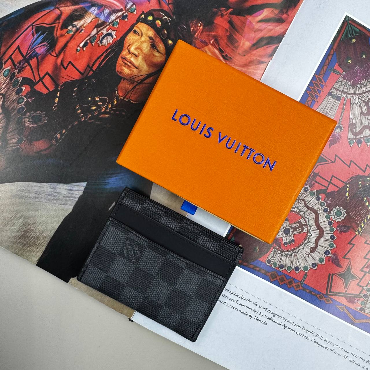 Lv card holder with box sa0104