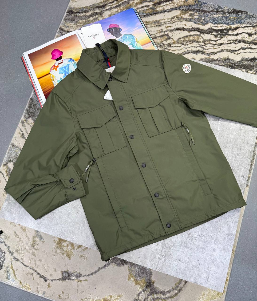 SUPER CLINE MONICLER OVERSHIRT JACKET su2009