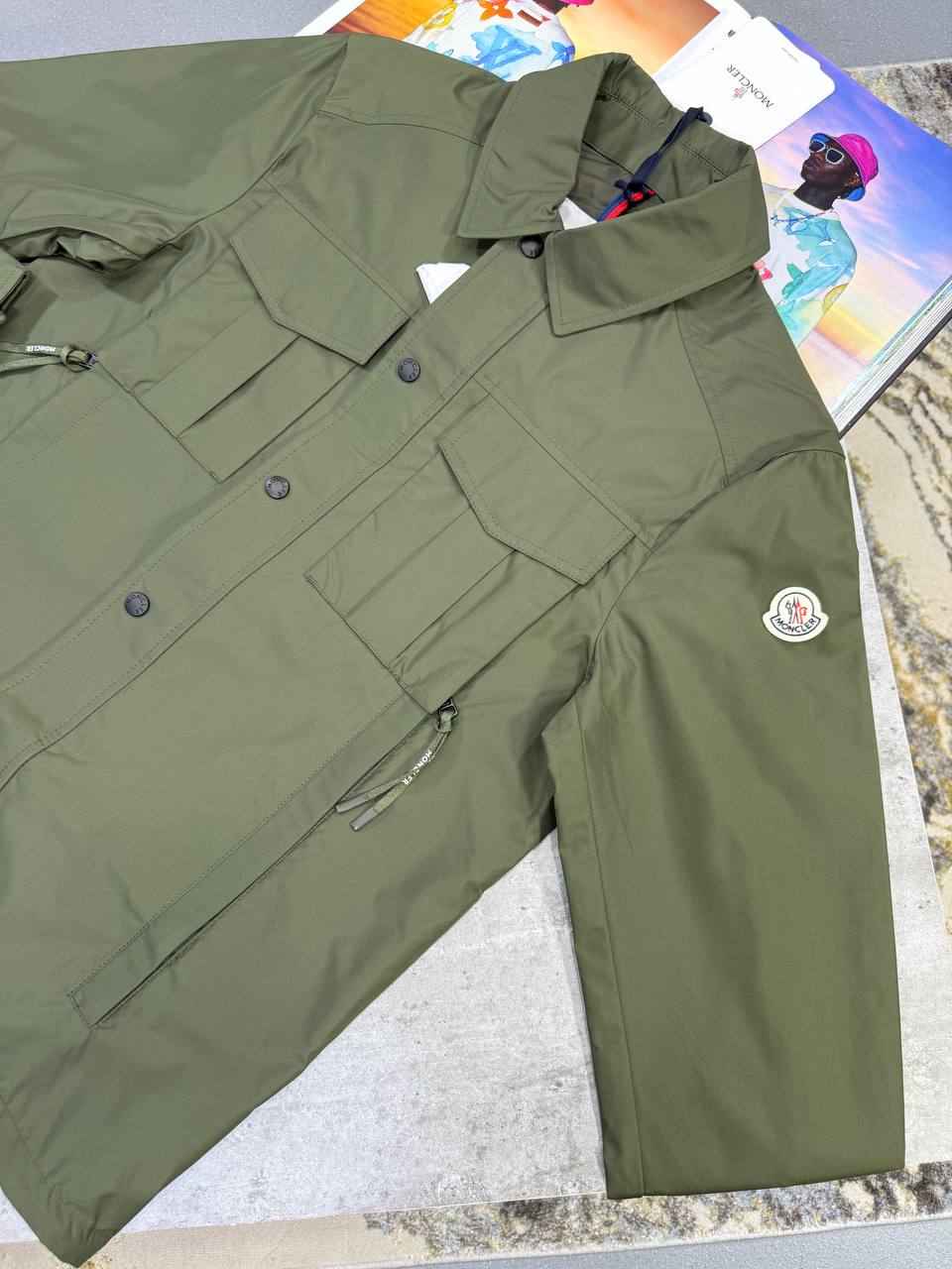 SUPER CLINE MONICLER OVERSHIRT JACKET su2009