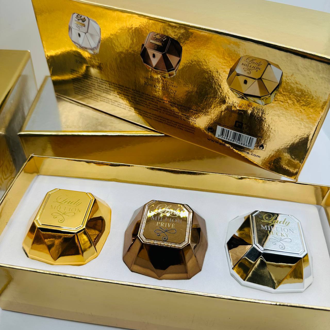 PACI RABANNE LADY MILLION PERFUME SET to2009