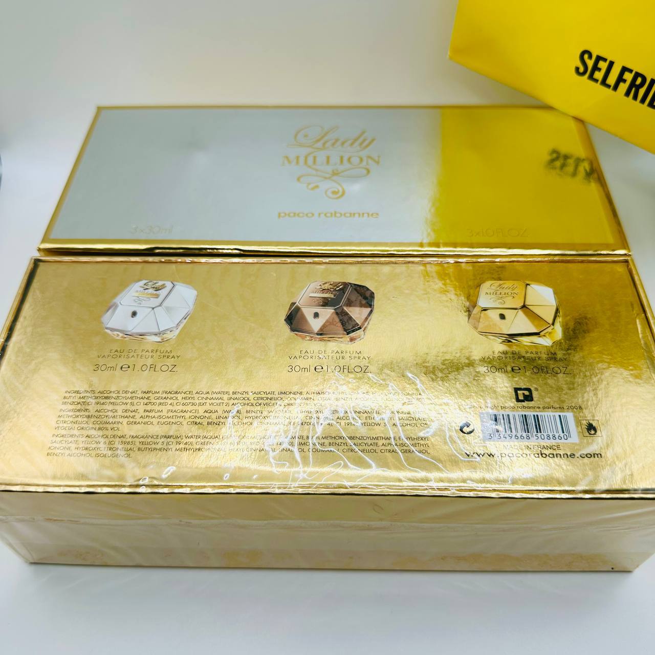 PACI RABANNE LADY MILLION PERFUME SET to2009