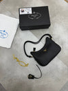 SUPER CLON PRAD LEATHER BAG COME WITH BOX ETC am0807