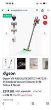 Dyso v15 absolute detect vacume cleaner sa1007