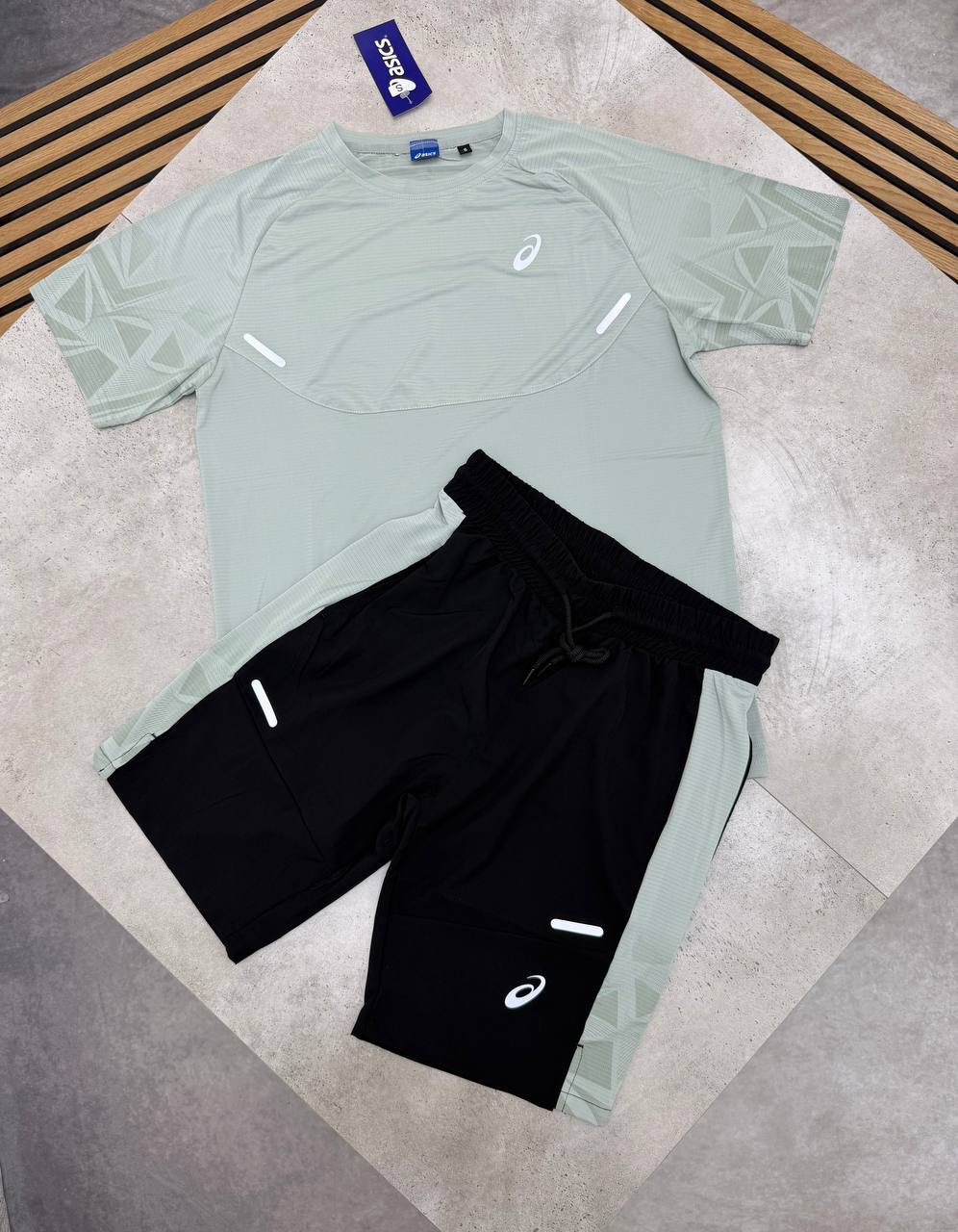 MENS ASIC SHORT SET am0907
