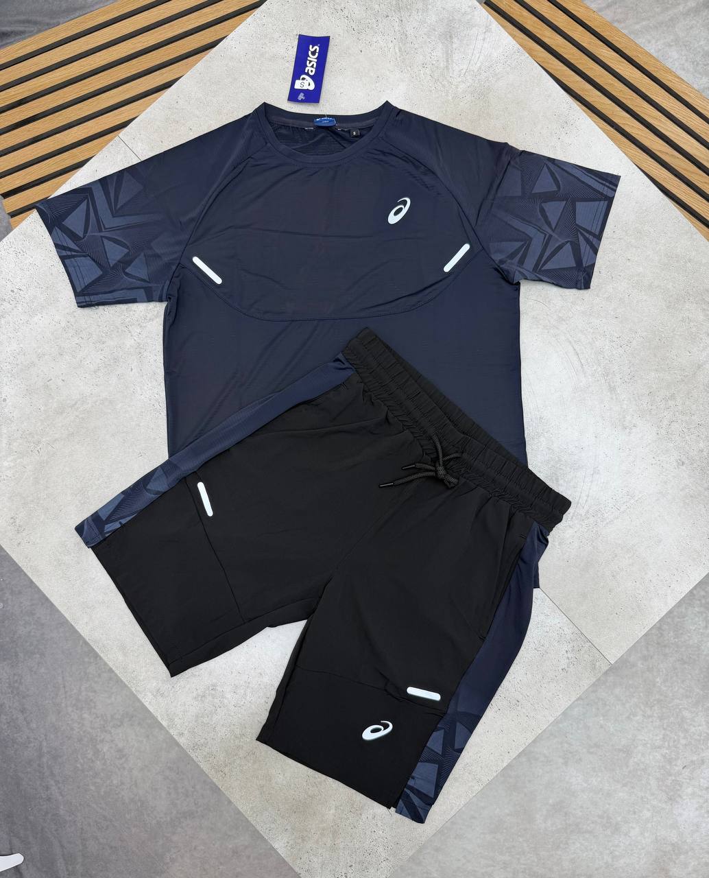 MENS ASIC SHORT SET am0907