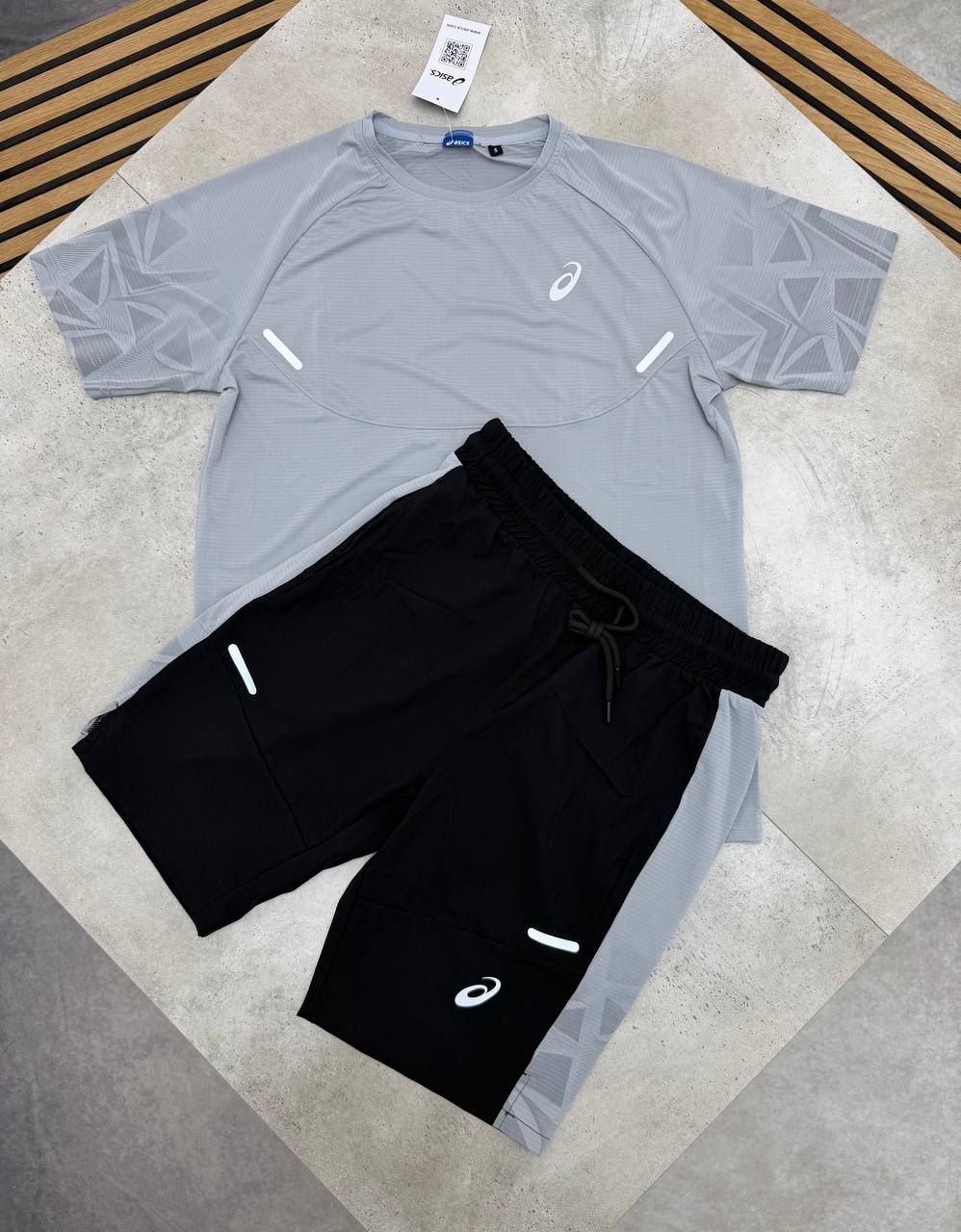 MENS ASIC SHORT SET am0907