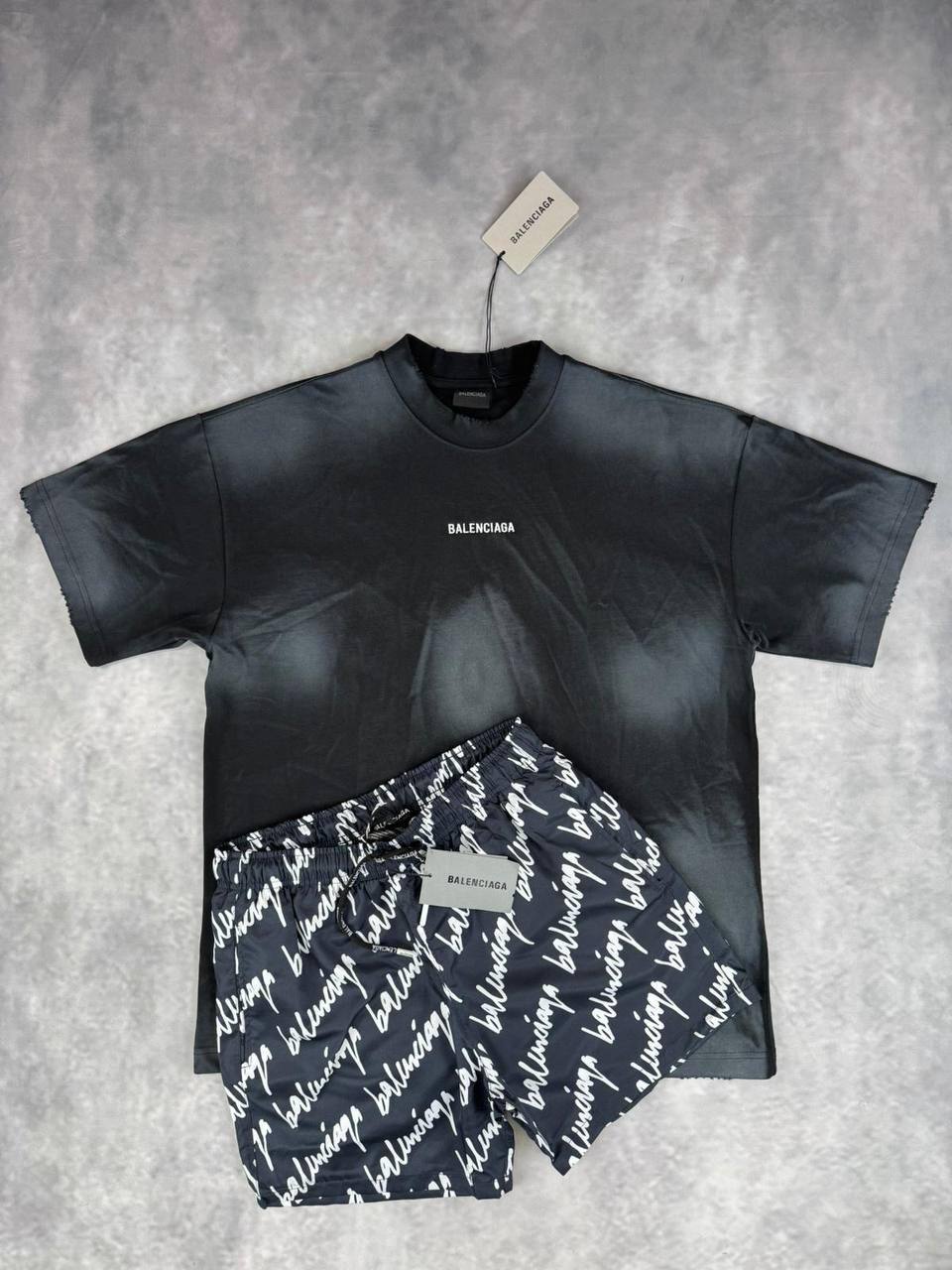 Balenciag shorts set jj1007