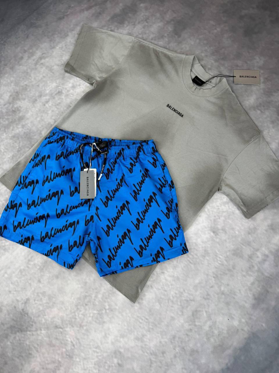 Balenciag shorts set jj1007