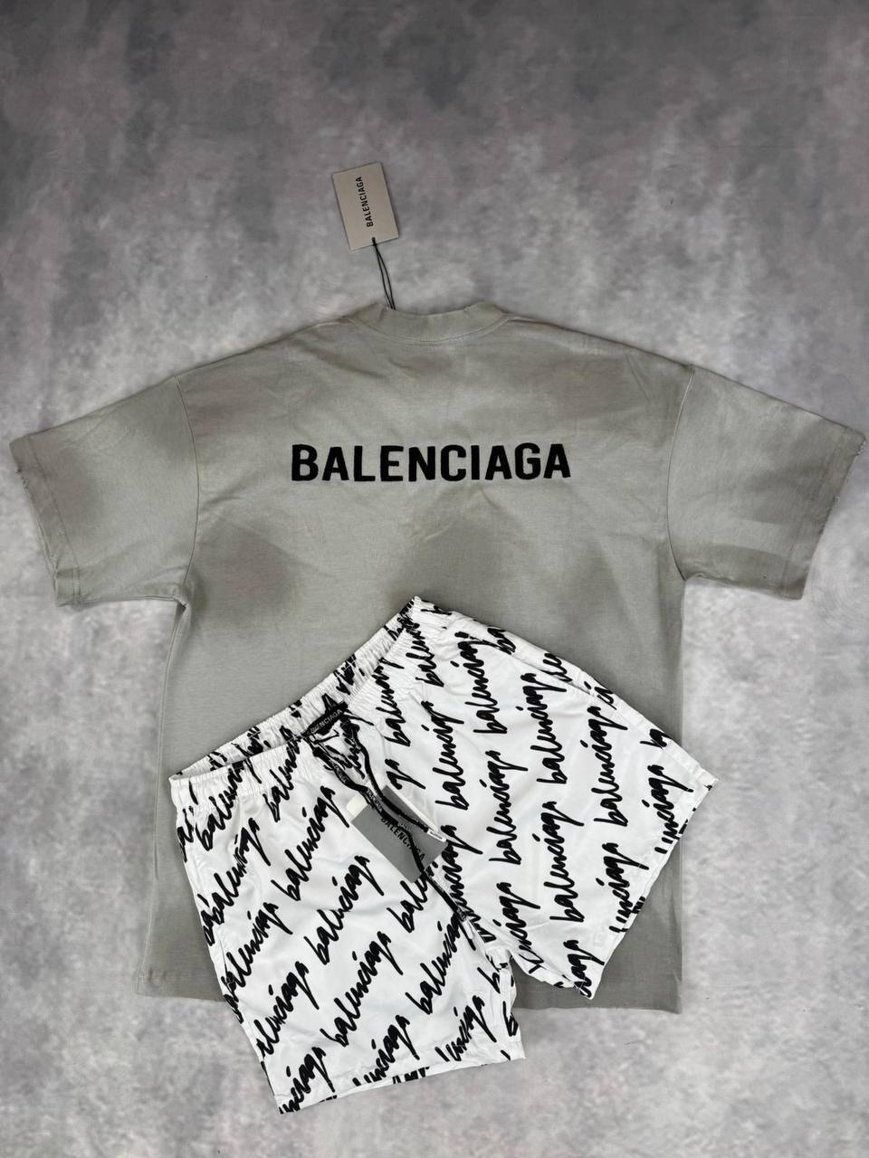 Balenciag shorts set jj1007
