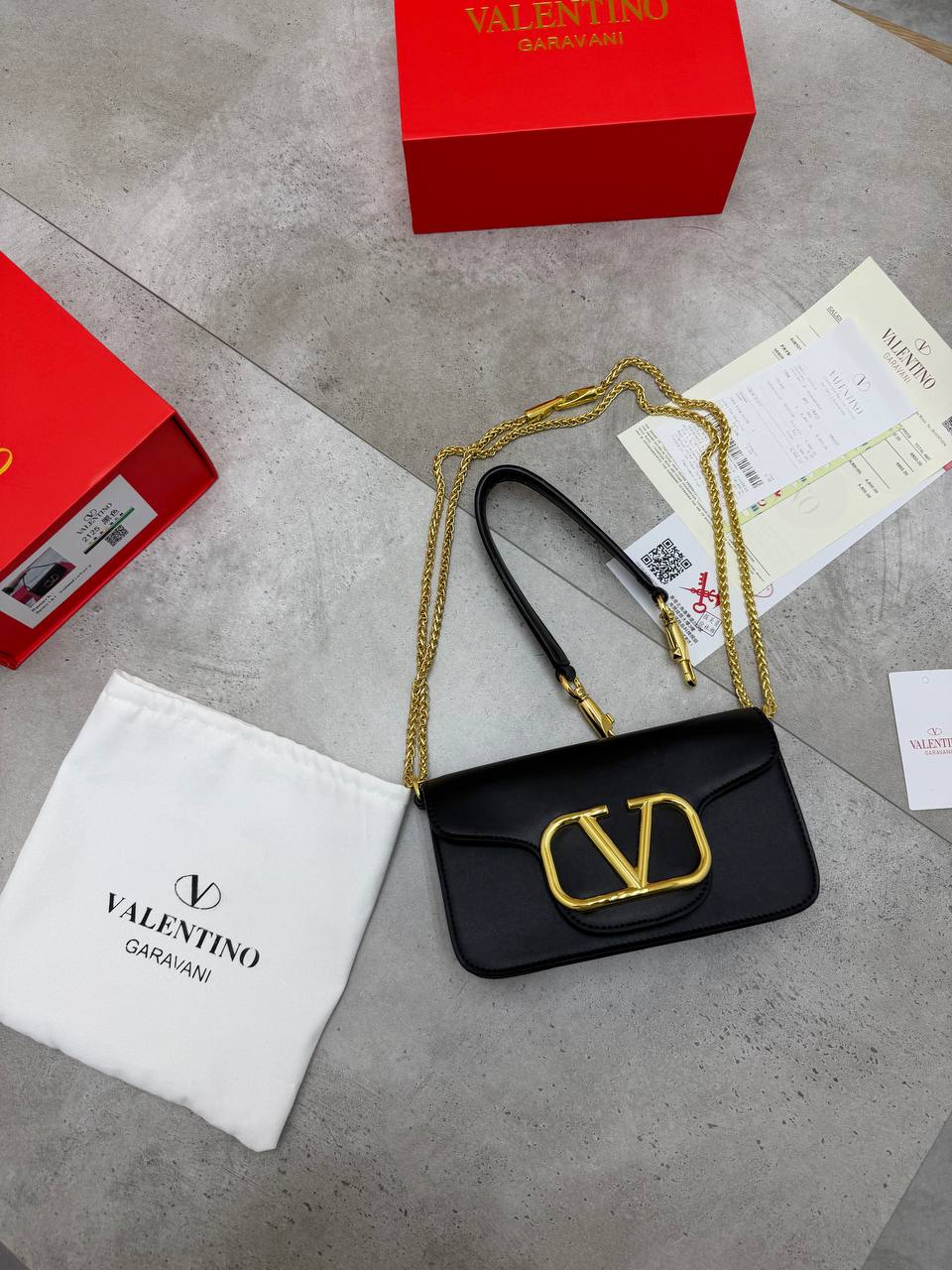 SUPER CLON VALENTIN BAG COME WITH BOX ETC am1007