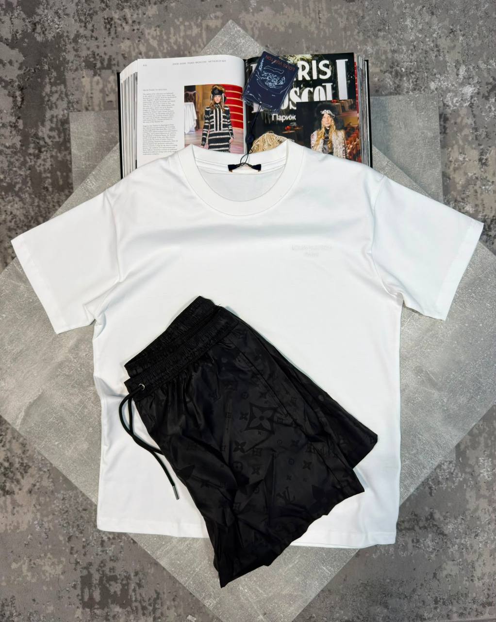 LV Shorts Set aj1107