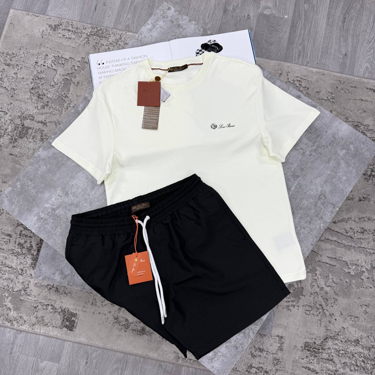 SUPER CLON LOR PIAN SHORTSET jay1507