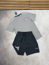 BERGHAU EMBROIDER SHORT SETS am0804
