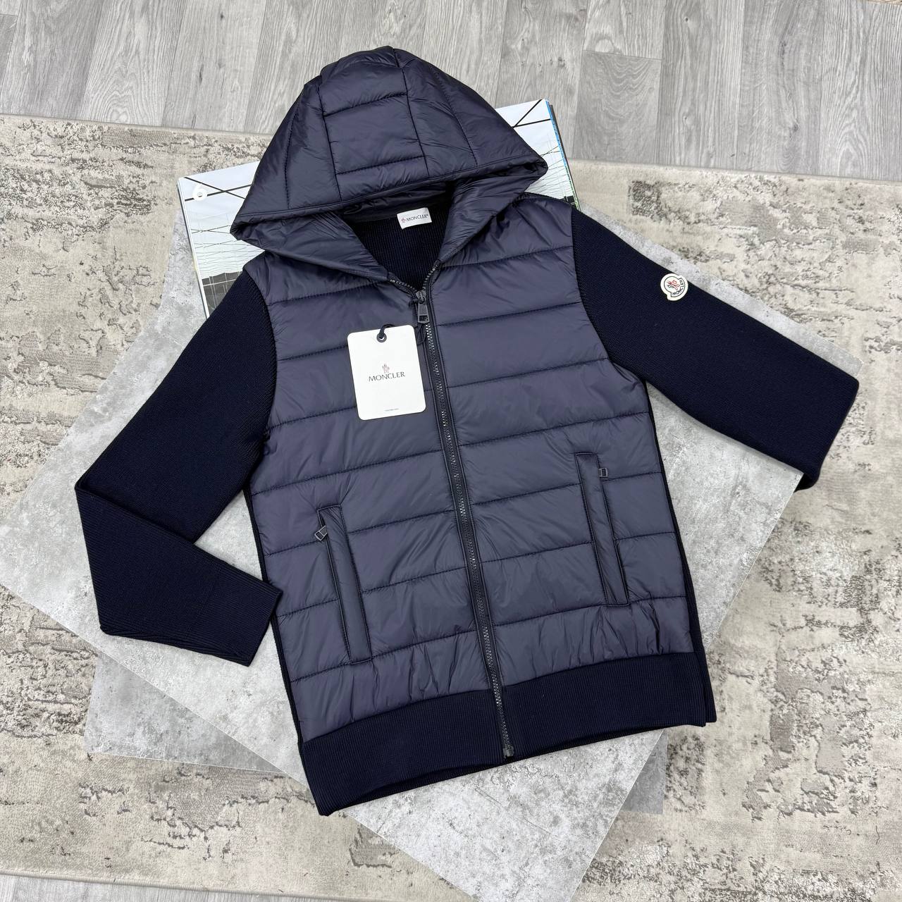 SUPER CLON MONCLE PADDE WOOL JACKET jay1607