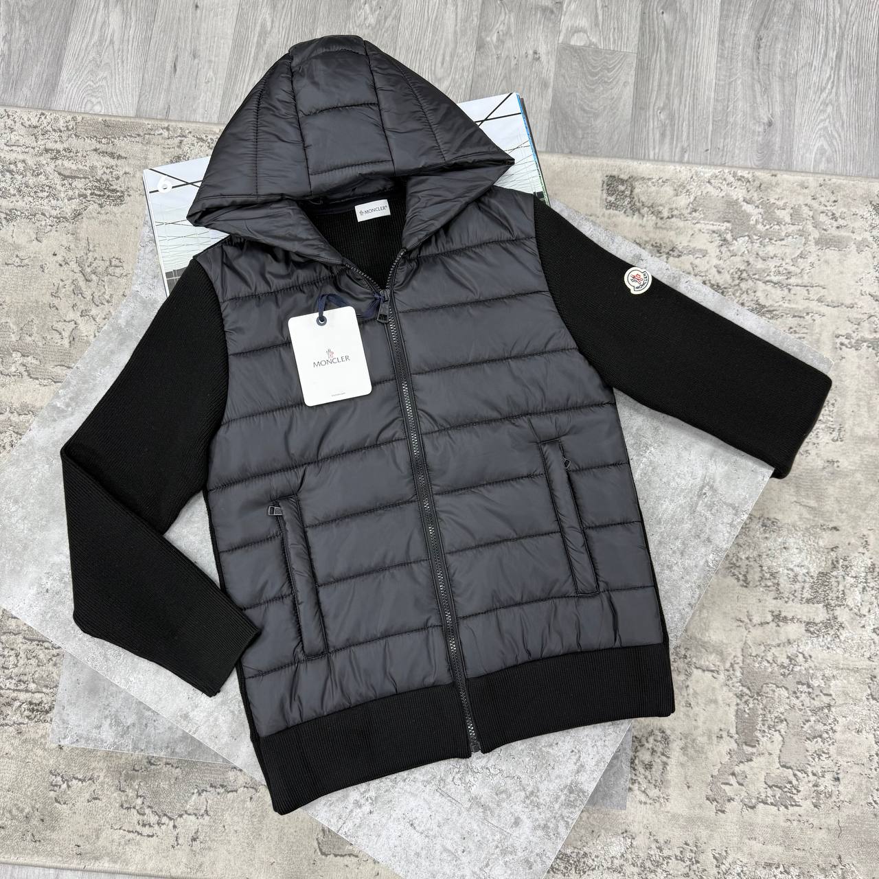 SUPER CLON MONCLE PADDE WOOL JACKET jay1607