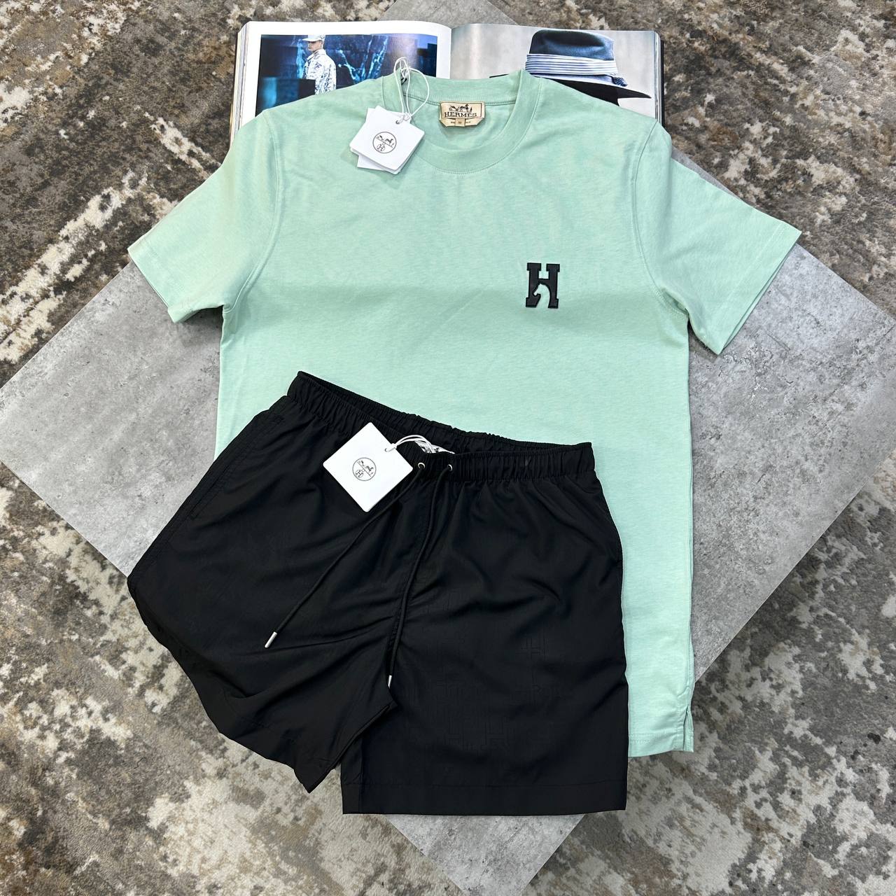Top quality Hemre swim shorts set ha1507