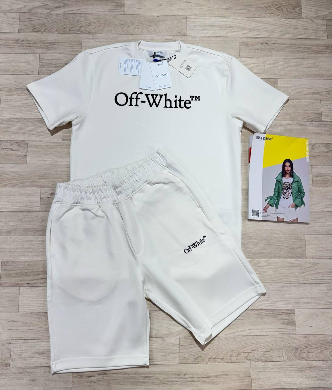 Off-white shorts set jj0904