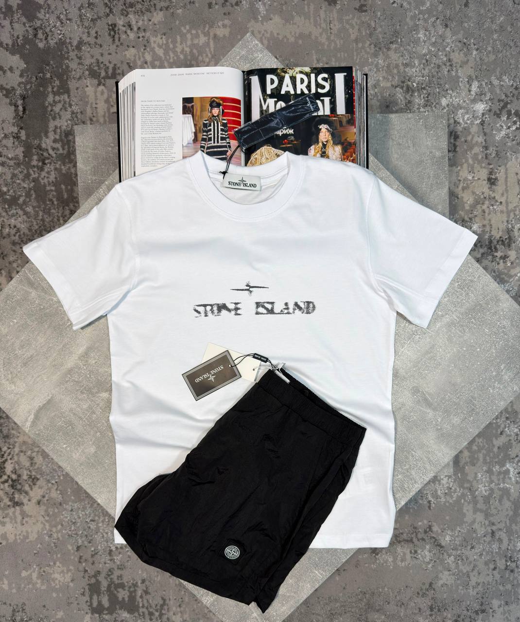 Stone Island short set aj1607