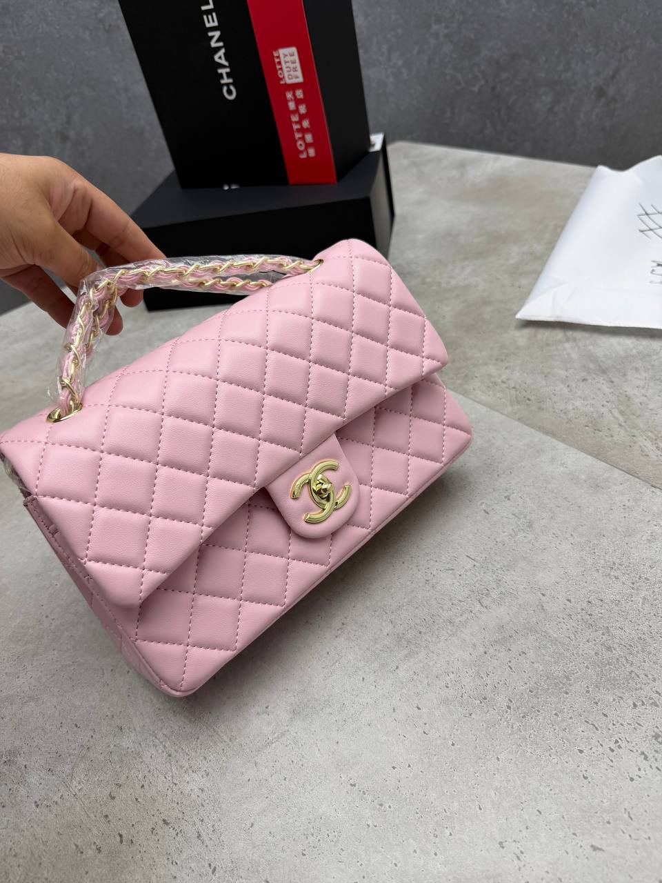 WOMENS CHANEL BAG COME WITH BOX ETC am1707