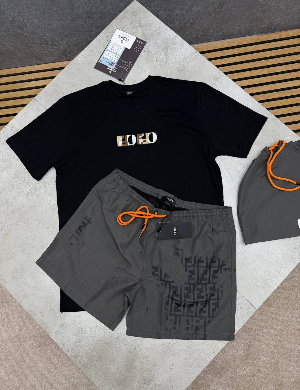 SUPER CLON FEND SHORT SET am2207