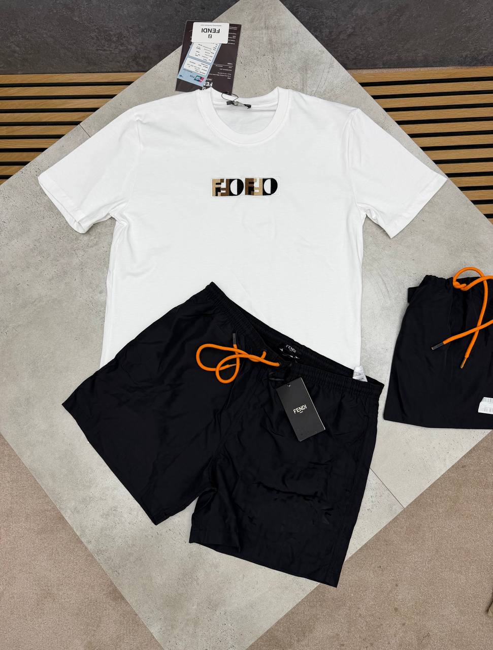SUPER CLON FEND SHORT SET am2207