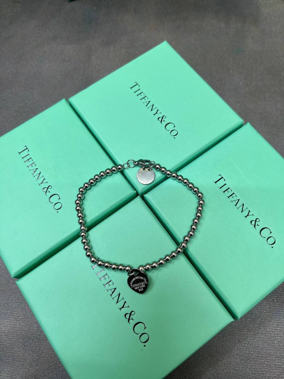TIFFAN NECKLACE BRACELET & EARING SETS COME WITH BOX ETC am2908