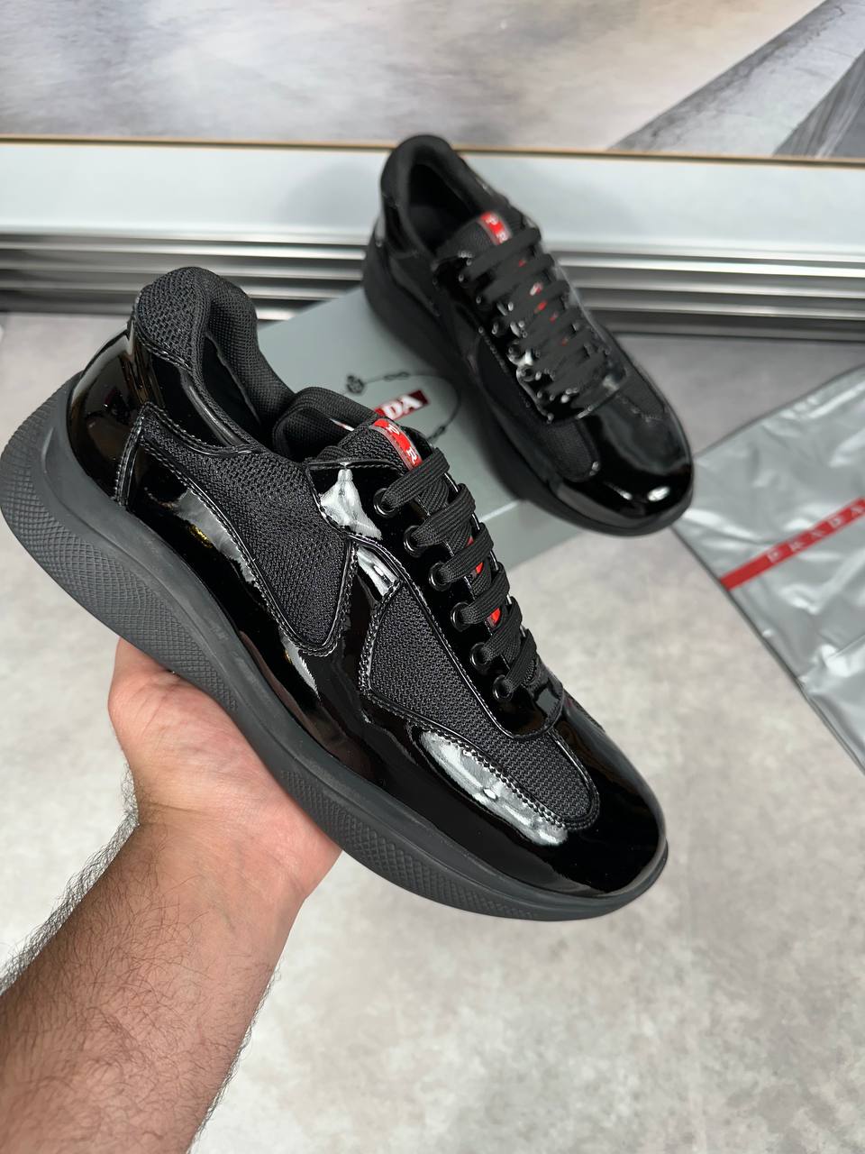 SUPER CLI PRADI TRAINERS COME WITH BOX ETC am0810