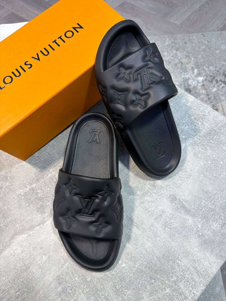 Superclon LV Waterfront Puffer Mens Mule aj2907
