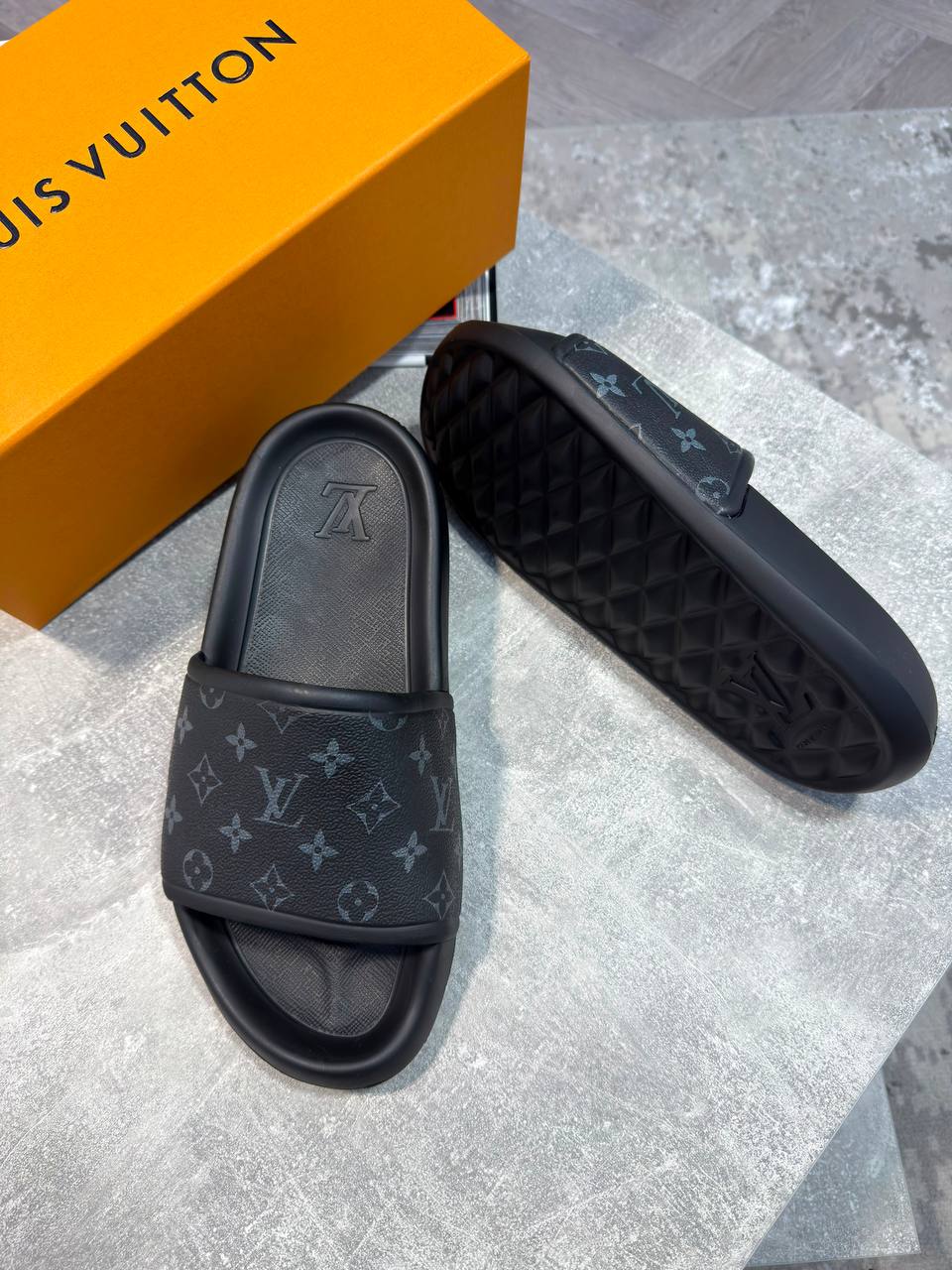 Superclon LV Waterfront Puffer Mens Mule aj2907