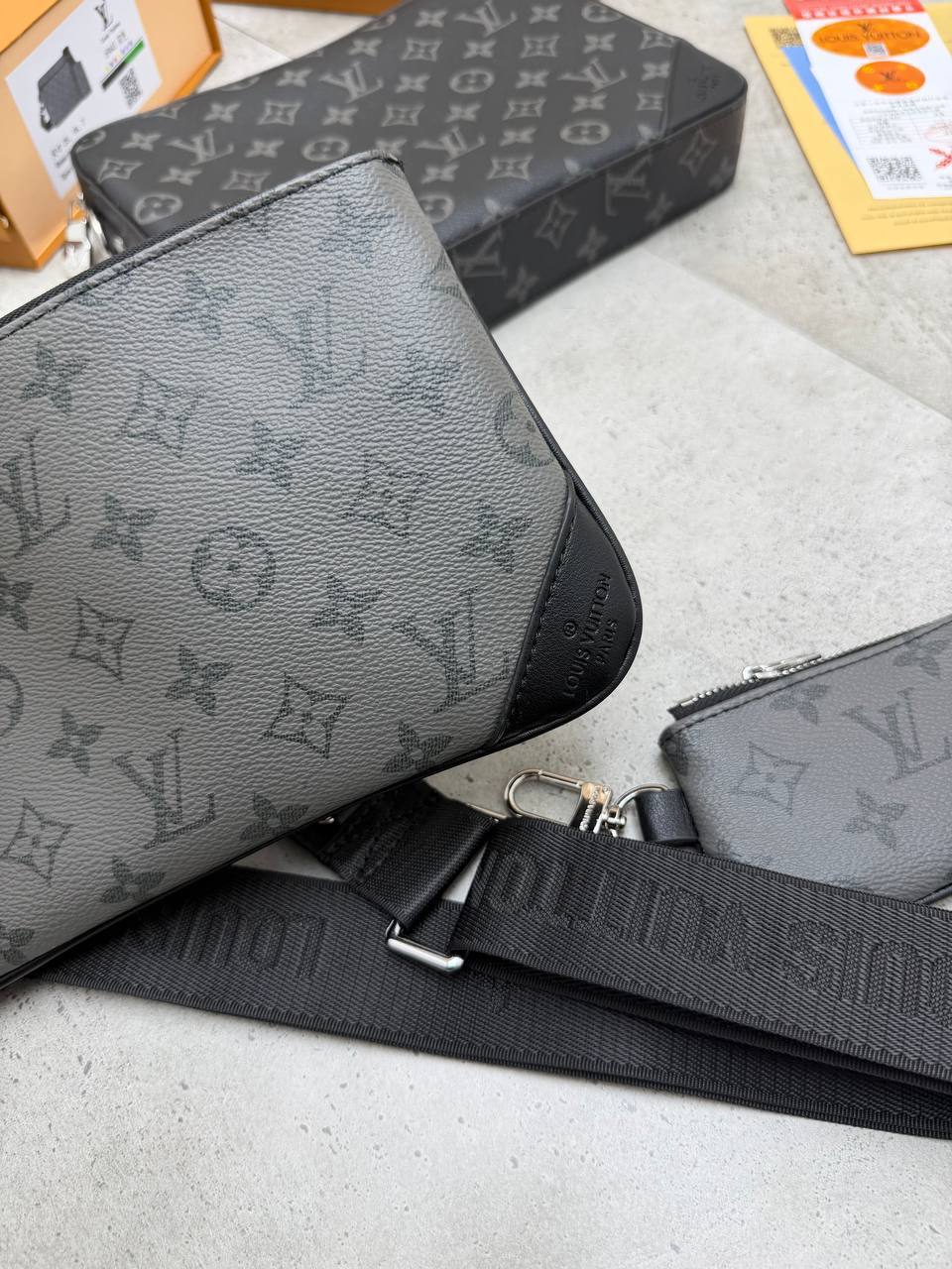 SUPER CLON LV TRIO BAGS COME WITH BOX ETC am2009