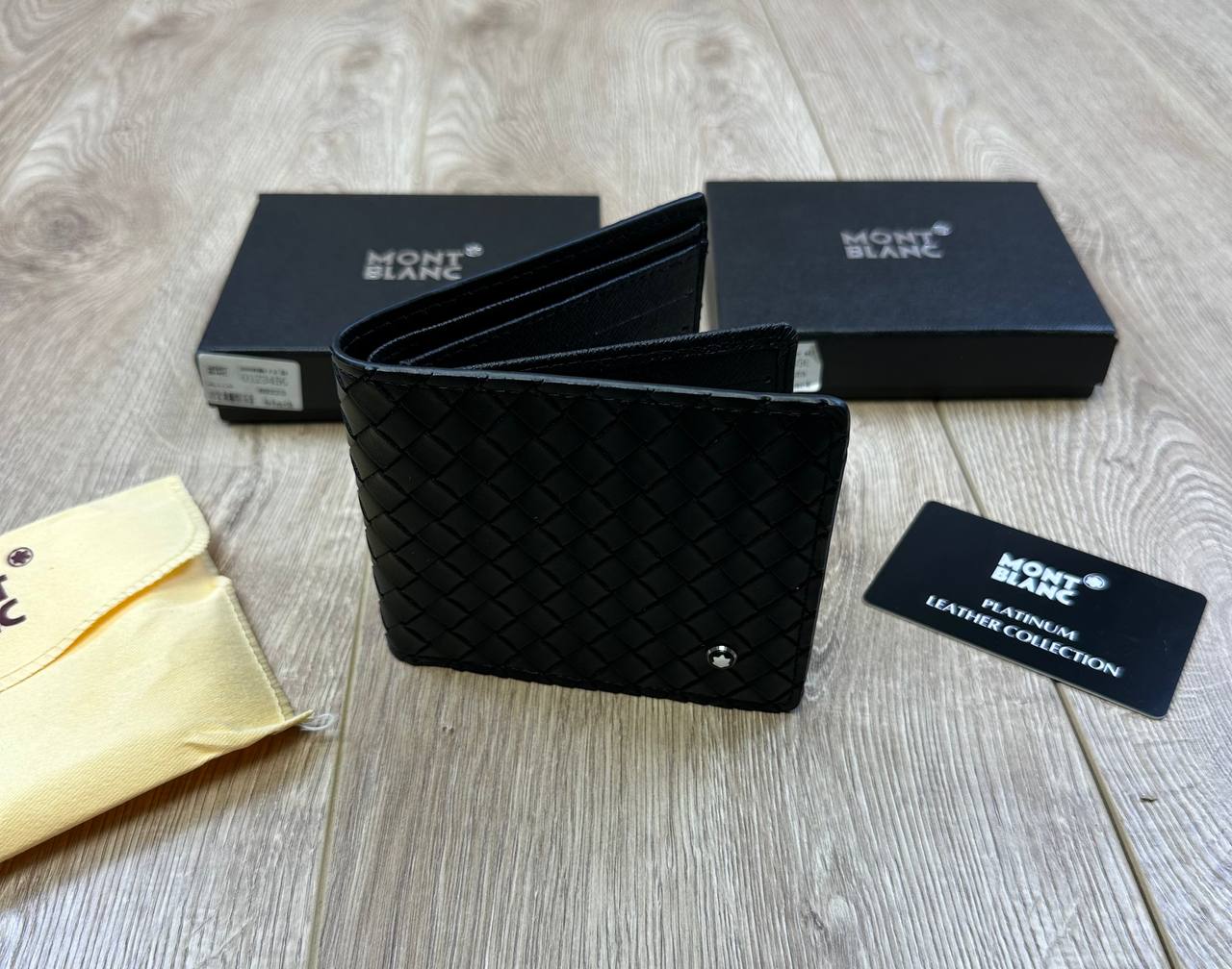 Mon Blanc men’s Wallet Comes with boxes to0208