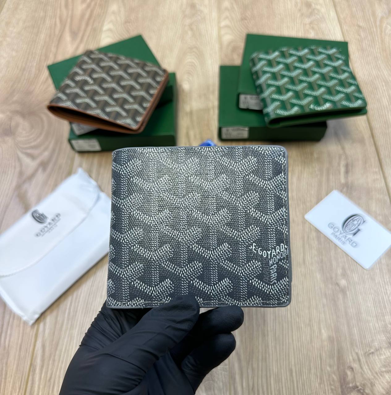 Goyar men’s Wallet Comes with boxes to0208