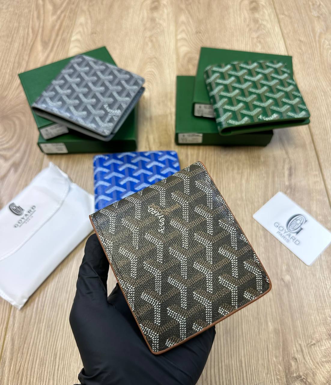 Goyar men’s Wallet Comes with boxes to0208