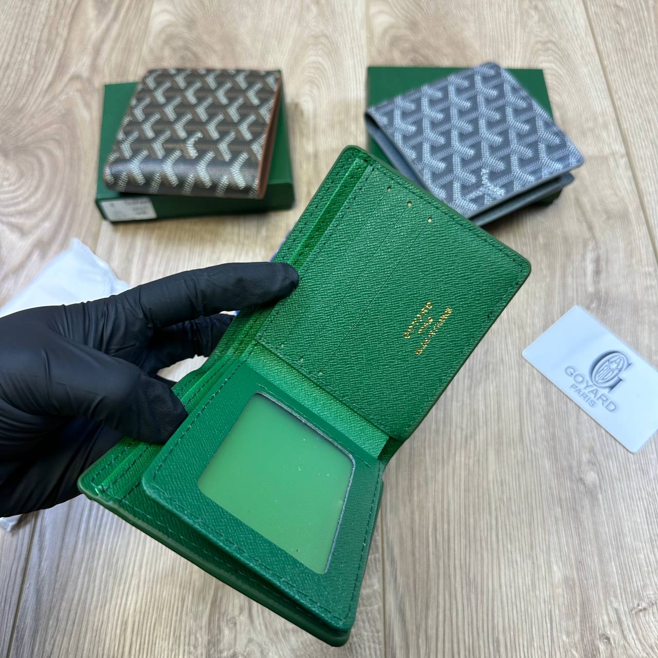 Goyar men’s Wallet Comes with boxes to0208