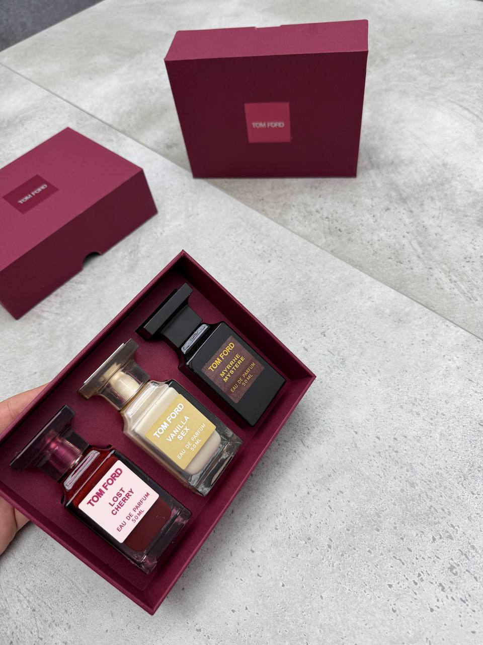 TOMFOR PERFUME SET COME WITH BOX am0308