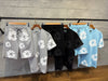 Super clon  Deni Tears Shorts Set to0508