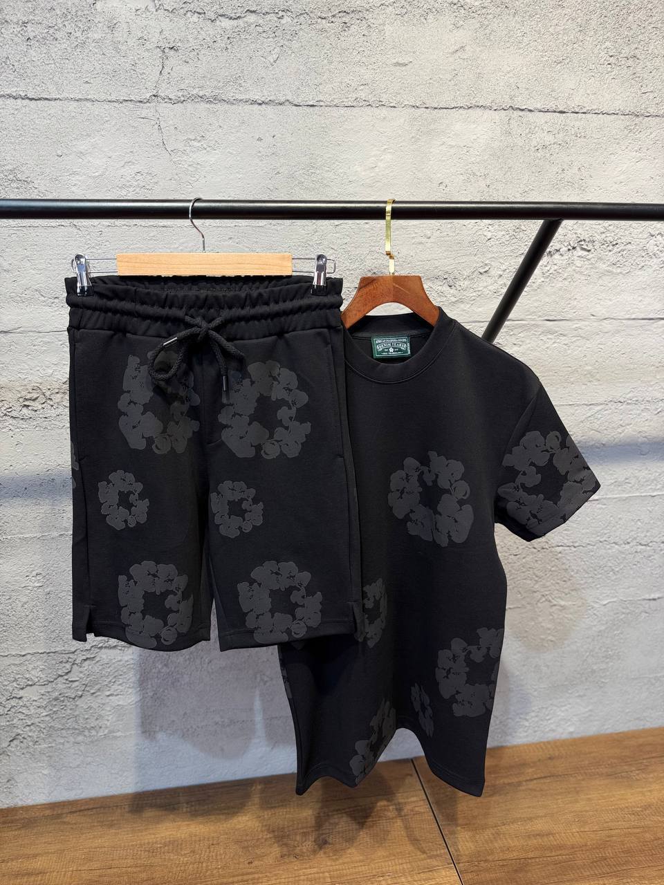 Super clon  Deni Tears Shorts Set to0508