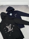 SUPER CLON HEAVY FABRIC  LV EMBROIDERY HOODIES to0408