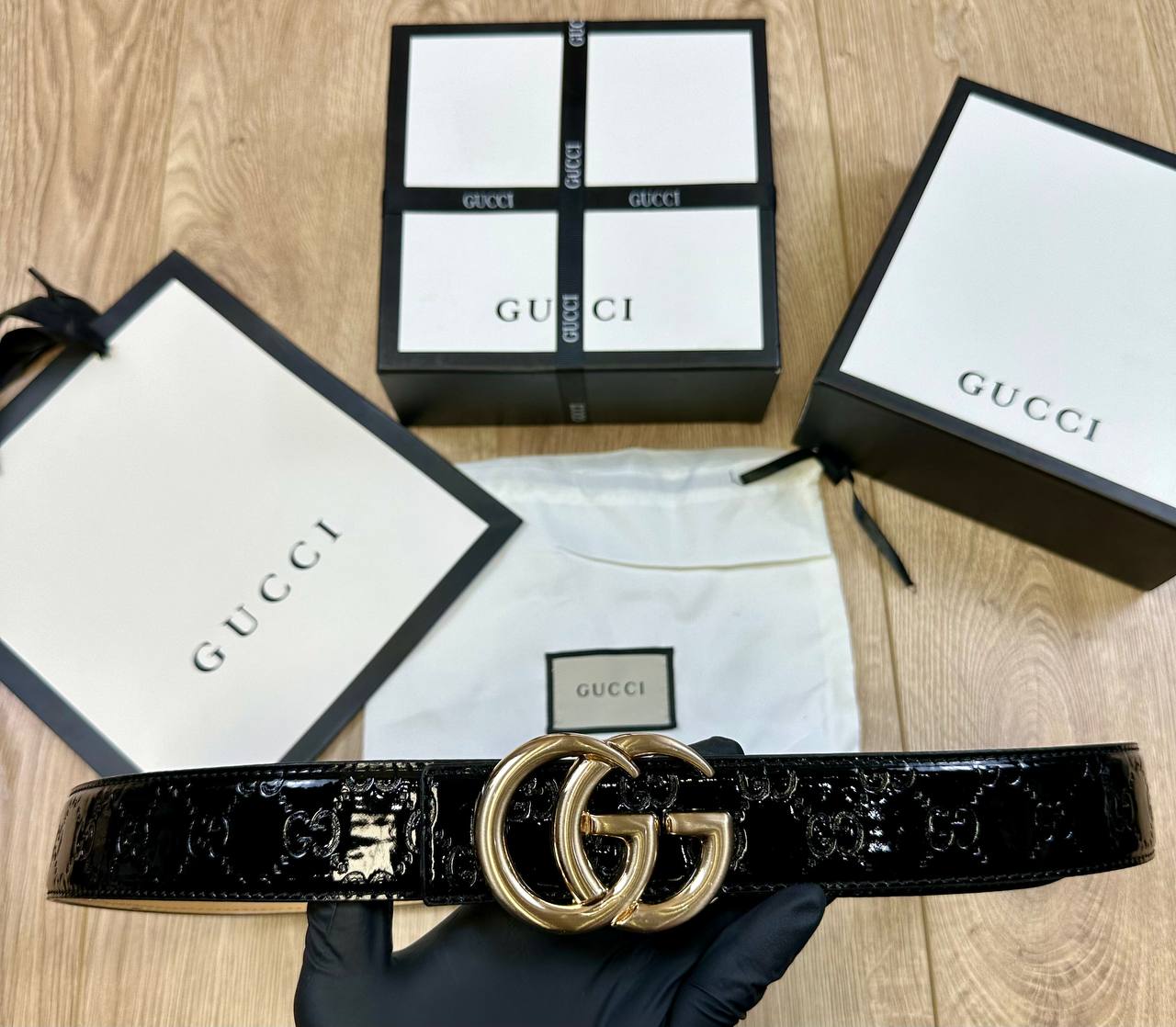 GUCC BELT COMES WITH BOX DUST BAG AND SHOPPING BAG to0508