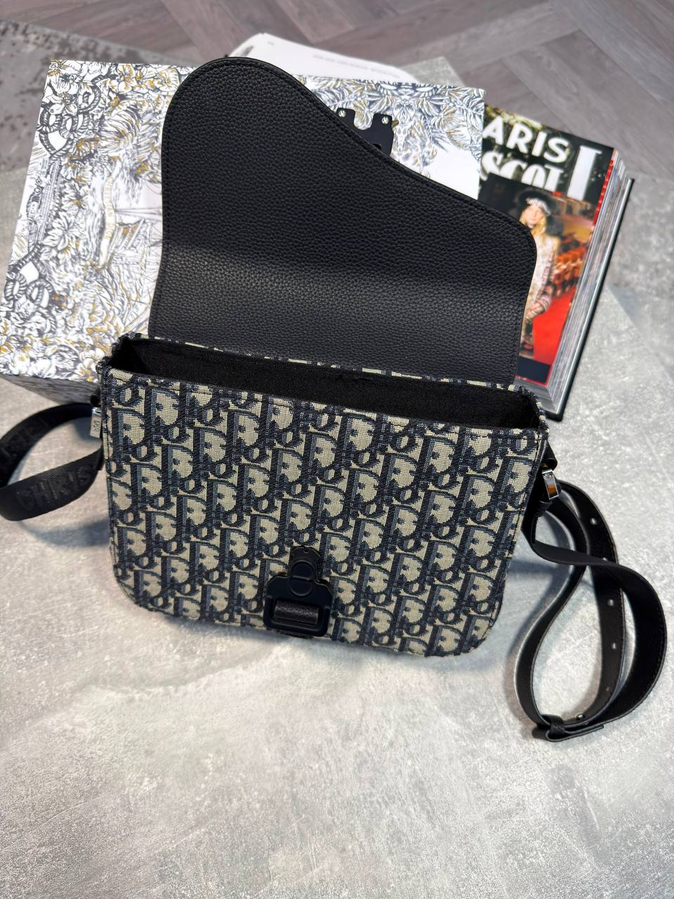 Super Clon Dio Mens Bags Boxed and Packaged aj0508