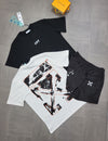 SUPERCLON QUALITY OFF WHITE  SHORT SET ak0608