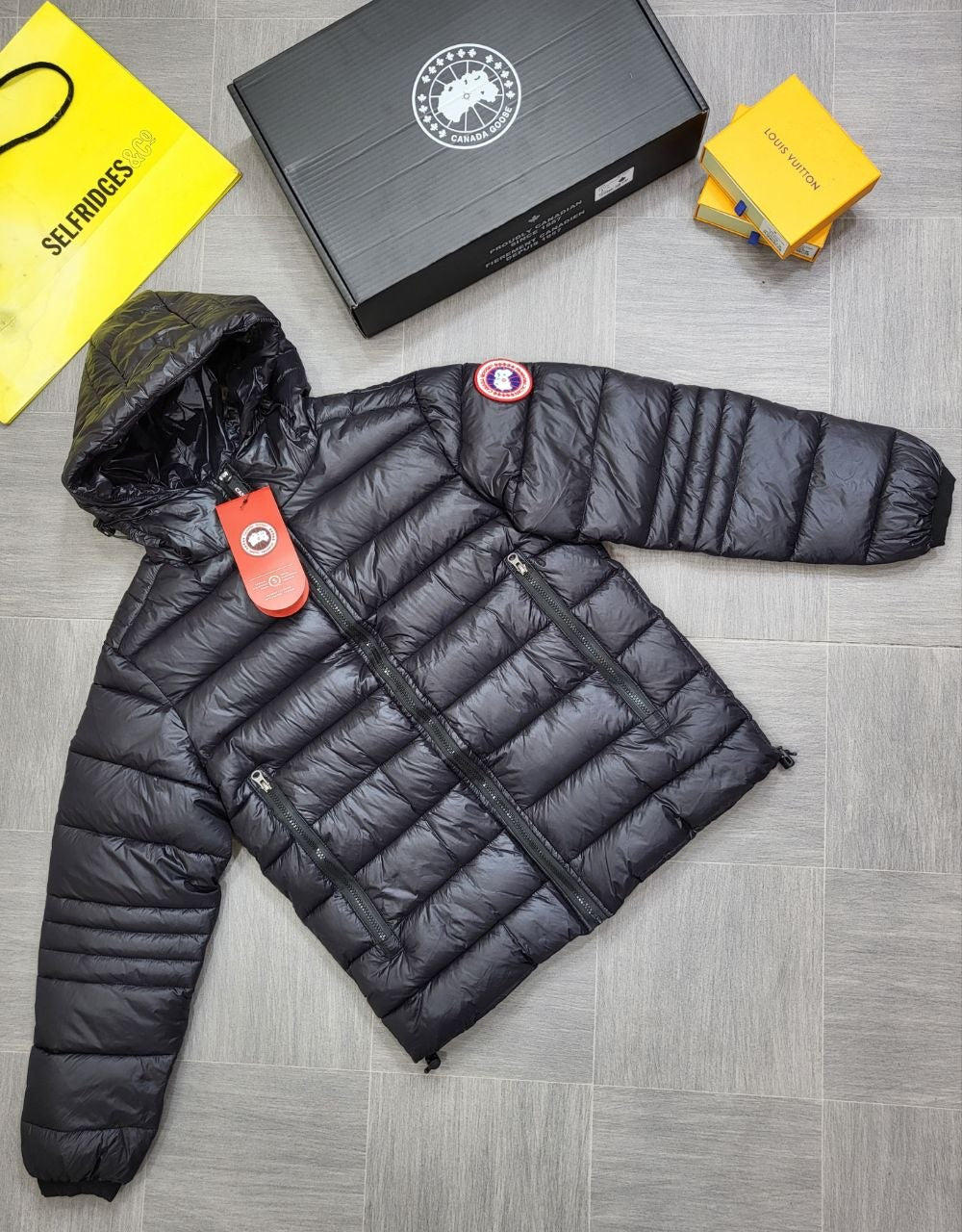 SUPERCLON QUALITY CANADA GOOS JACKET WITH BOX ak0608