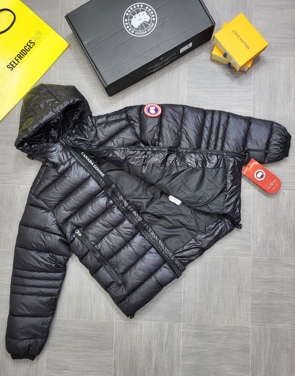 SUPERCLON QUALITY CANADA GOOS JACKET WITH BOX ak0608