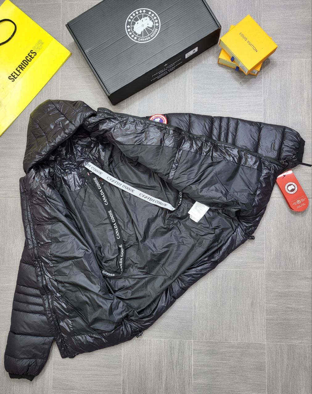 SUPERCLON QUALITY CANADA GOOS JACKET WITH BOX ak0608