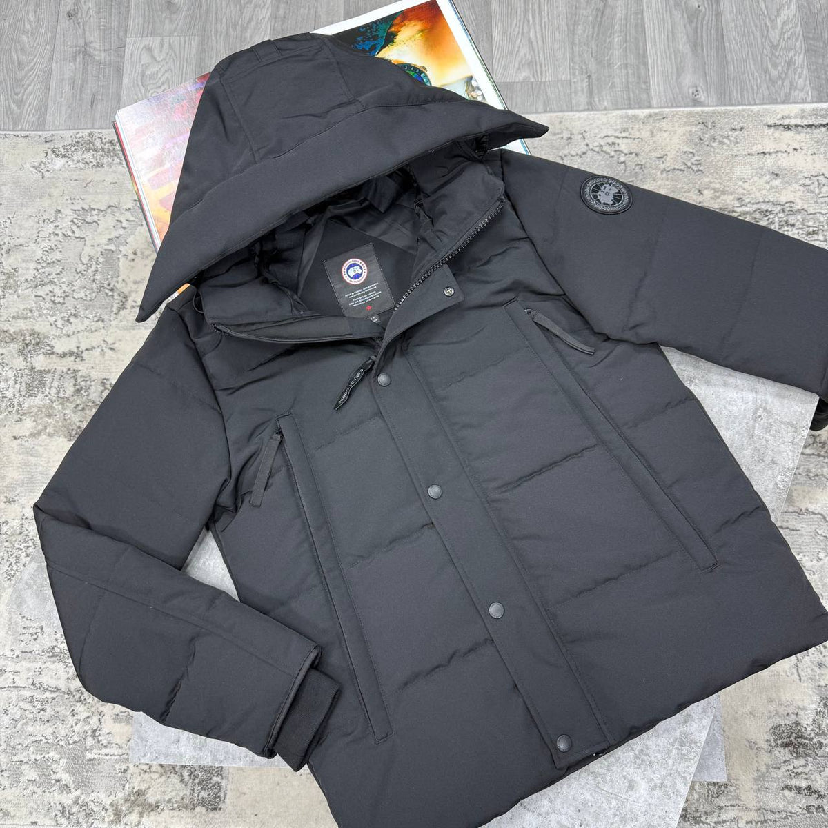 SUPER CLON WYNDHAM PARKA BLACK BADGE WITH DUST BAG jay2009