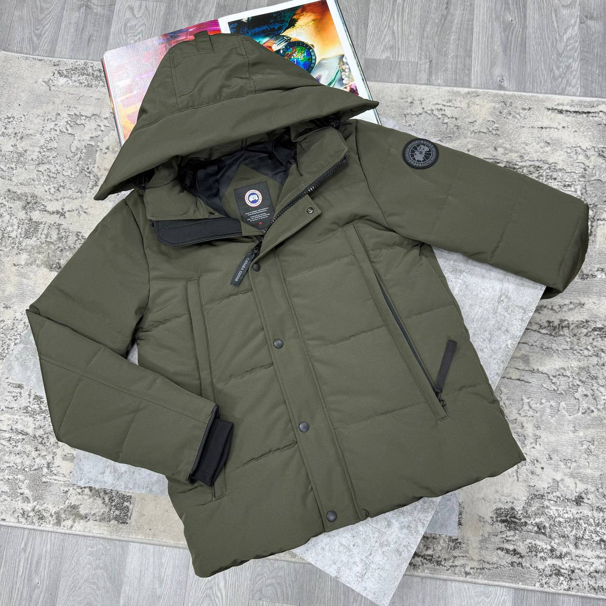 SUPER CLON WYNDHAM PARKA BLACK BADGE WITH DUST BAG jay2009