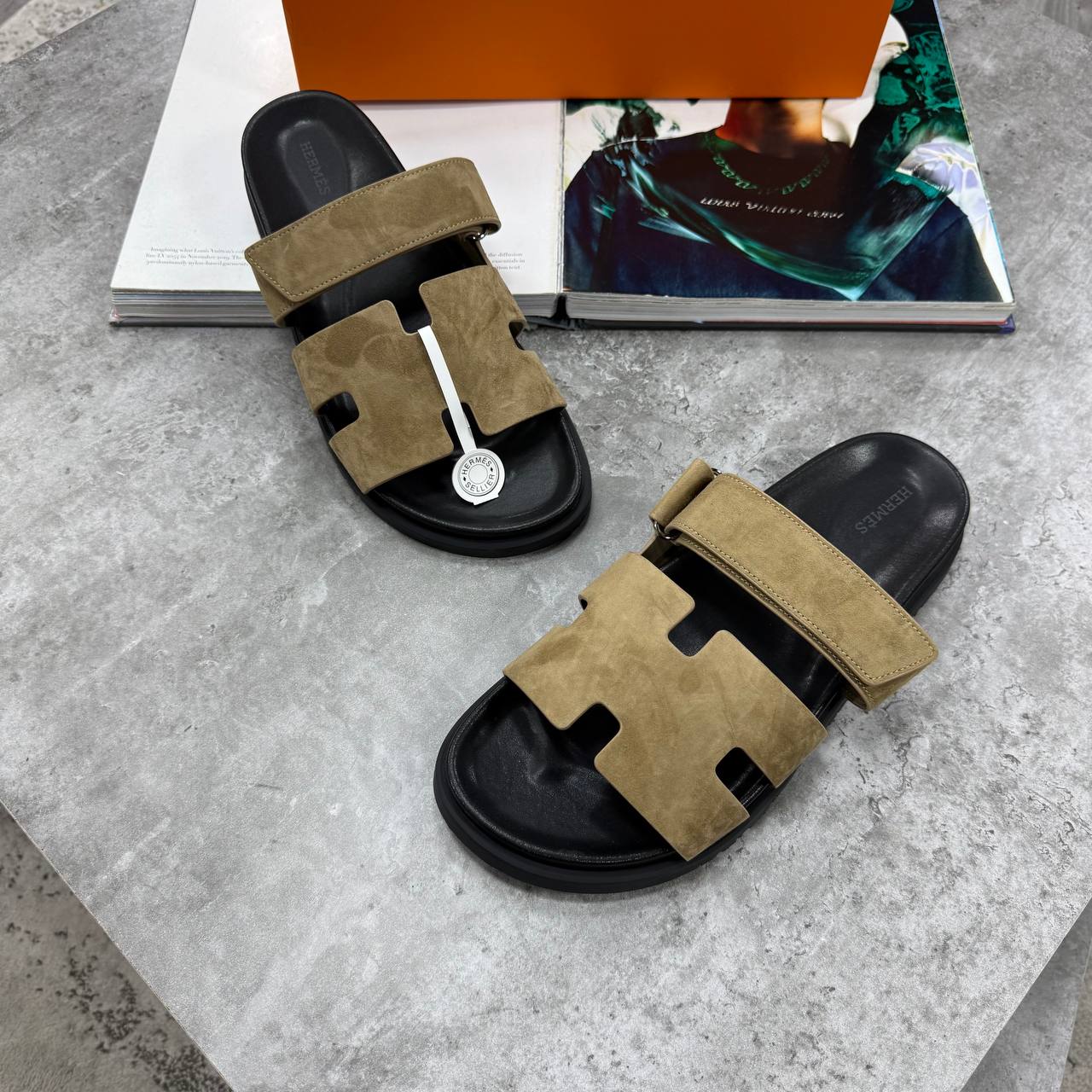 HIGH END HERM CHYPRE SANDAL WITH FULL PACKAGING ETC jay1008