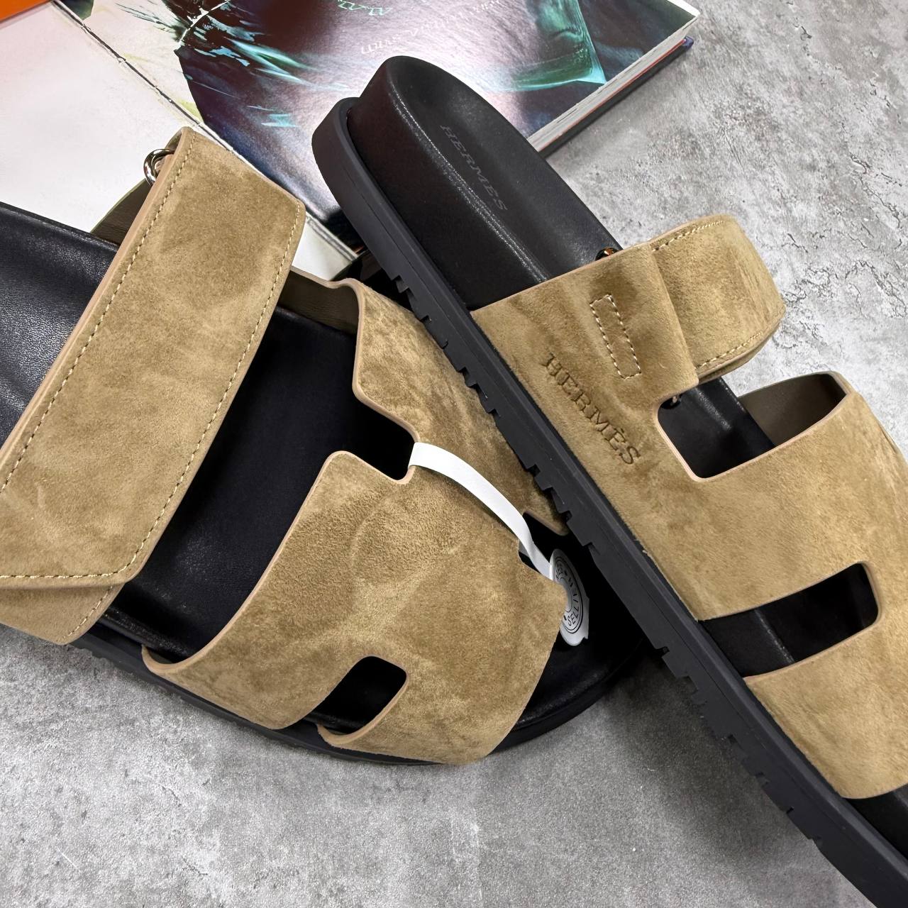 HIGH END HERM CHYPRE SANDAL WITH FULL PACKAGING ETC jay1008
